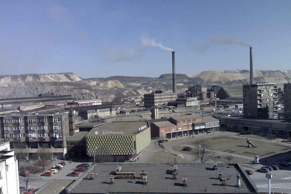 The Bor copper complex in Serbia, operated by Zijin